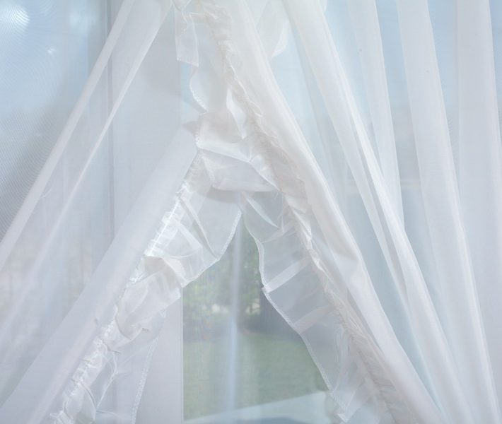 Set Cortina Velo Romántico