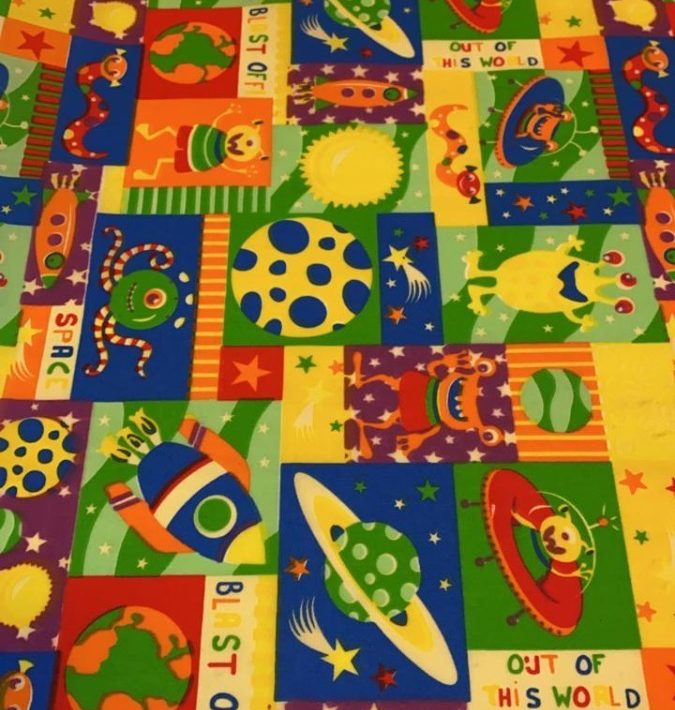 Popelina Estampada Diseños (1,50 Mts Ancho)