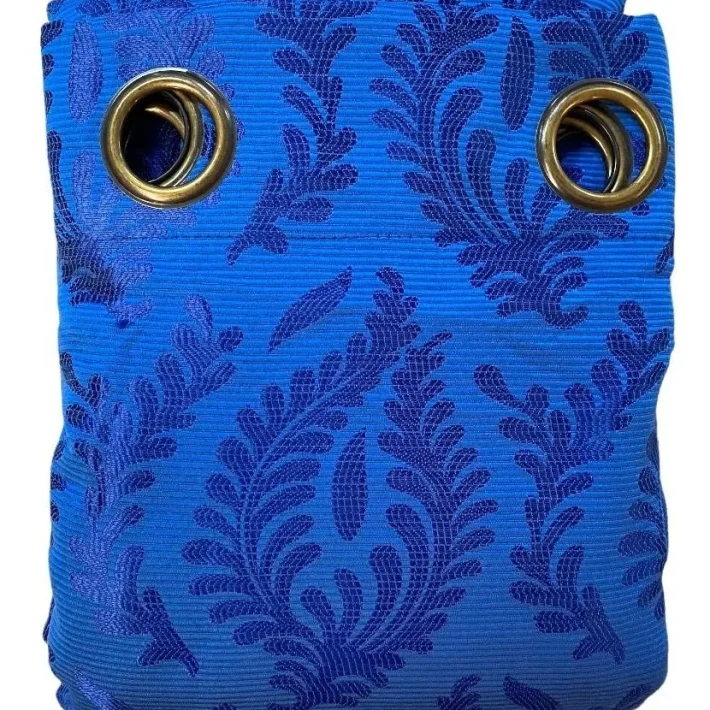 Set Cortina Lino Estampado