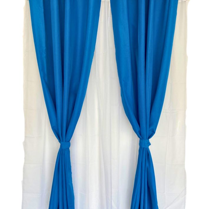 Set Cortina + Visillo (8 Piezas)