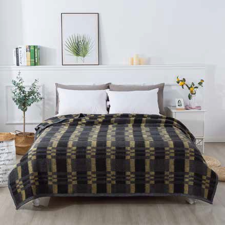 Frazada Térmica Jacquard 2 Plz Algodón